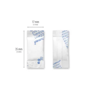 Sobres sílica gel (100 paquetes de 0,5gr) 50g –  Grado Alimenticio – DeseCamen