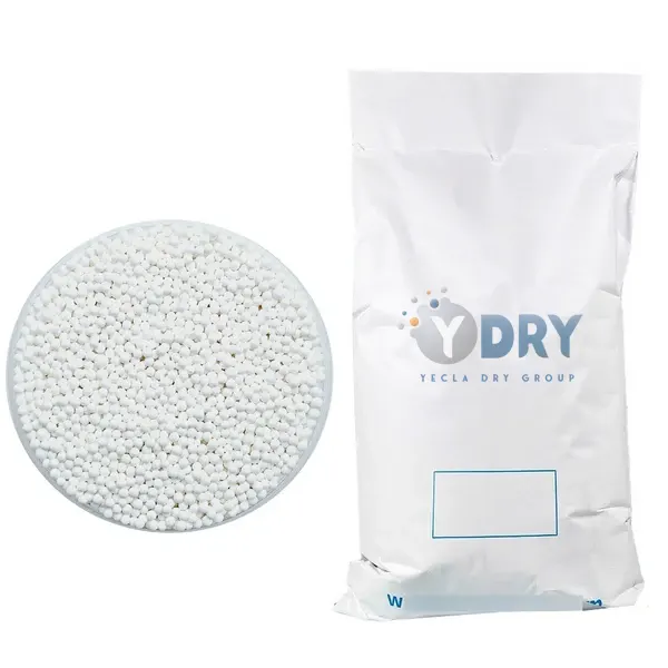 DESECANTE YDRY MALLA MOLECULAR 5A 1-3 MM 20 KG. SACO 1 Alumina en saco copia 25kg sacoydry color