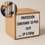 DESECANTE PARA CONTENEDORES MARÍTIMOS SILICA PEM HI CARGO 3 (3X500G) / 1,500G CLAY (PTDCPHCL1500CG) 10UD