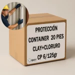 DESECANTE PARA CONTENEDORES MARÍTIMOS CLAY PEM HI CARGO 4 (4X120G) / 480G CLAY (PTDCPHCL480CG4S) 30UD
