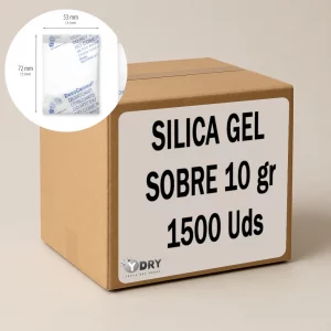 DESECANTE SOBRE SILICA 10G  CONTROL DE HUMEDAD PEM HI (PTDCPHSI10) 1500UD