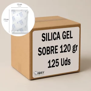 DESECANTE SOBRE SILICA 120G /4 UNIT PEM HI (PTDCPHSI120) 125UD